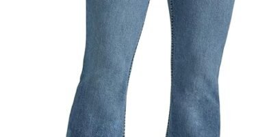 Lee Jeans acampanados de tiro medio legendario para mujer