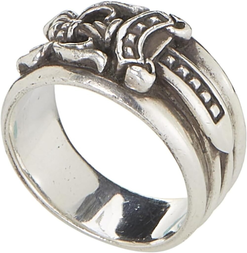 Chrome Hearts, Anillo de daga de plata de ley pre-amado, plata