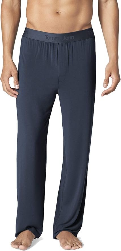 Tommy John Pantalones de pijama Second Skin para hombre, cómodos y suaves para dormir y descansar para hombre