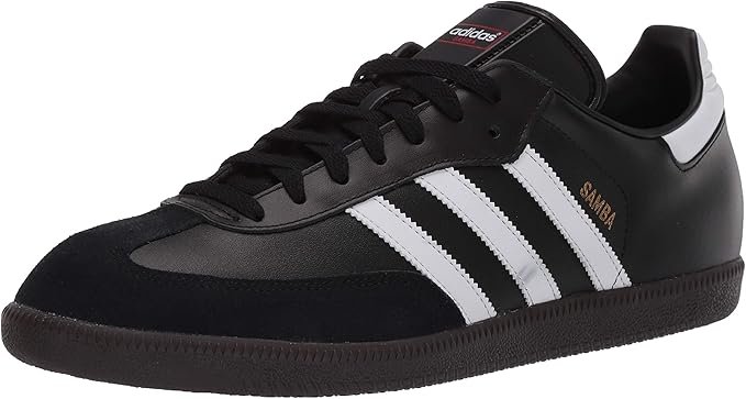 adidas Samba de cuero corto lengua de fútbol para hombre